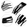 10 Pcs.Black Metal Hair Pins, HairClips, Women's Hair Styling Tool, for Every Day, Parties, Vacation, Broken Hair Fringe