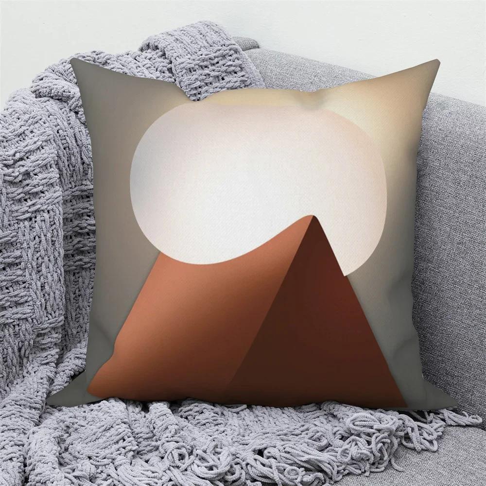 Can Be for Living Room Nordic Pillowcase Decorative Luxury Golden Feather Geometric Sofa Cushion Cover