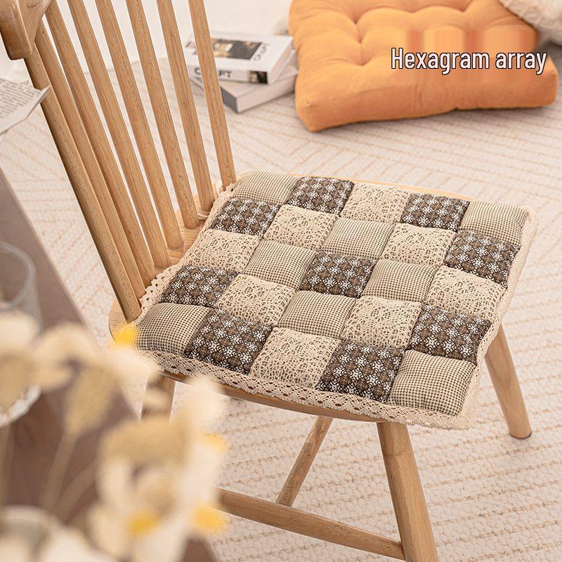 Lace Non-Slip Chair Cushion Pad for Dining and Living Room