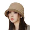 Bucket Deep Wide Slimming Warmth and Cold UV Sun UV Protection [Coollooda] Women's Hat, Brim, Elegant, Autumn/Winter, Brim, Effect, Protection, Cut,