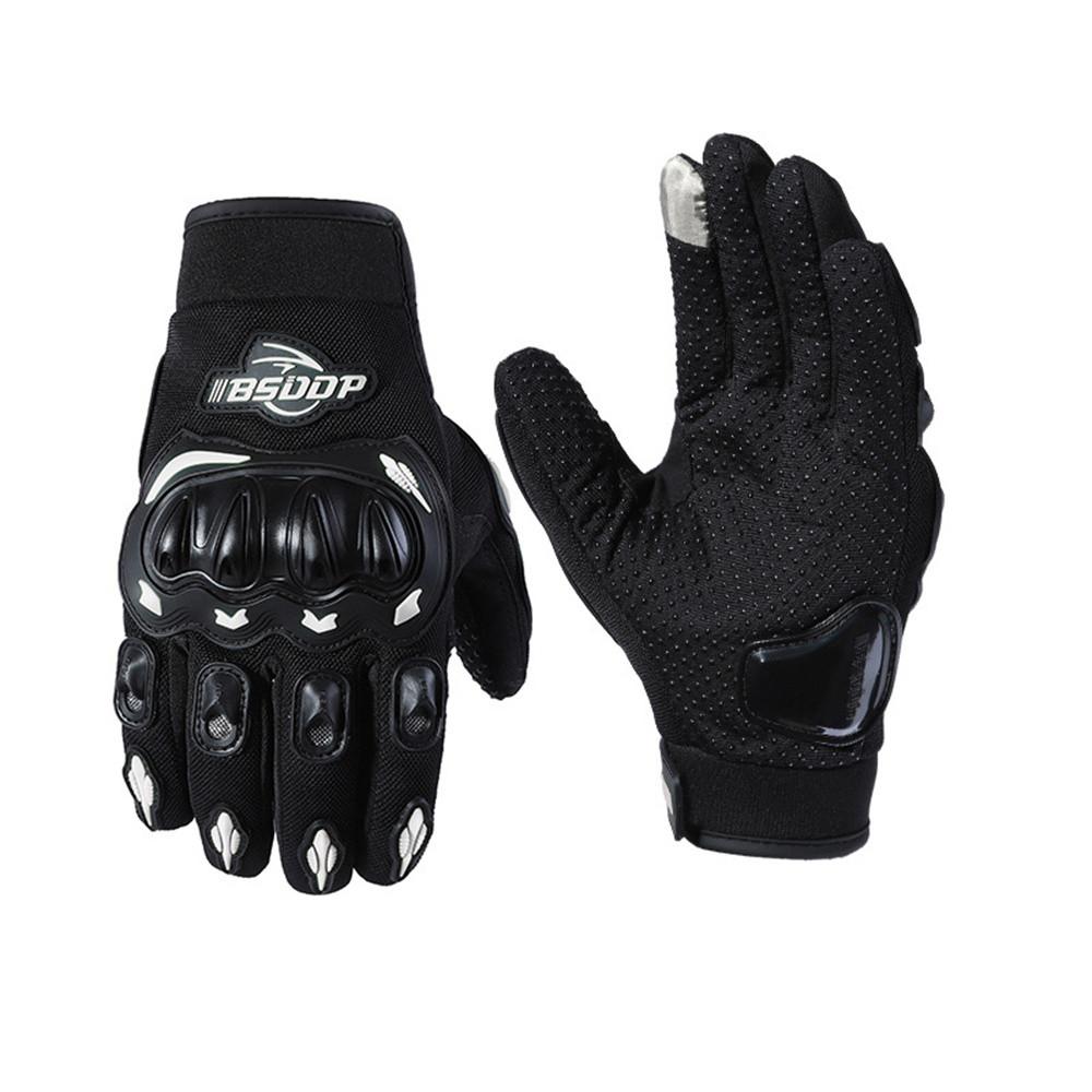 Sommer Motorsykkelhansker Pustende Full Finger Guantes Luvas Outdoor Sports Protection Vanntett Racing Riding