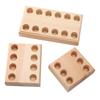 Solid Wood Handmade Pliers Storage Rack Tool Organizer for Jewelry Making