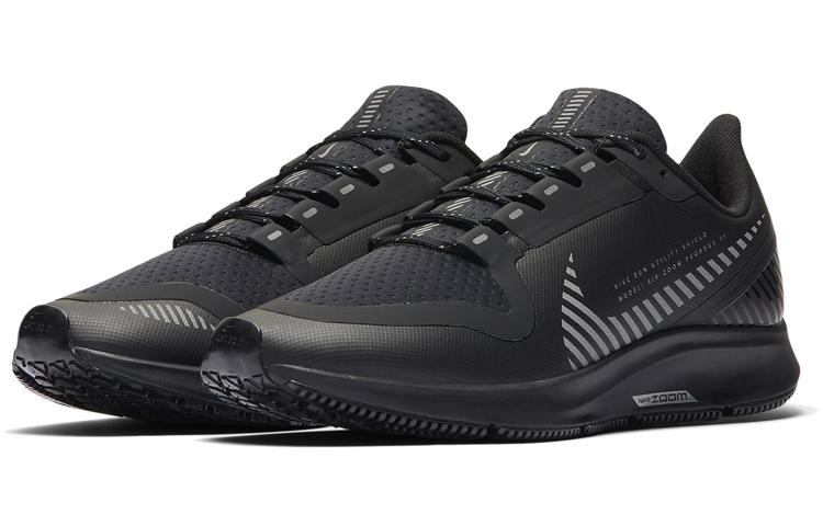 Nike Air Zoom Pegasus 36 Shield Schwarz Metallic Silber Damen AQ8006-001
