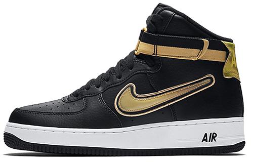

Nike Air Force 1 High Nba Black Metallic Gold AV3938-001 36