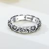 Copper Craft Retro Pattern Blue Eyes Ring Women'S Anniversary Present Engagement Rings For Women Mens Jewellery