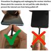 Type C Wireless Charging Receiver Compatible with Samsung A40 A41 A42 A15 A14 A13 A12 A11 A10e A01 A32 A31 A30 A25 A24 A22 A21s A21 A20e A20 A72 A71