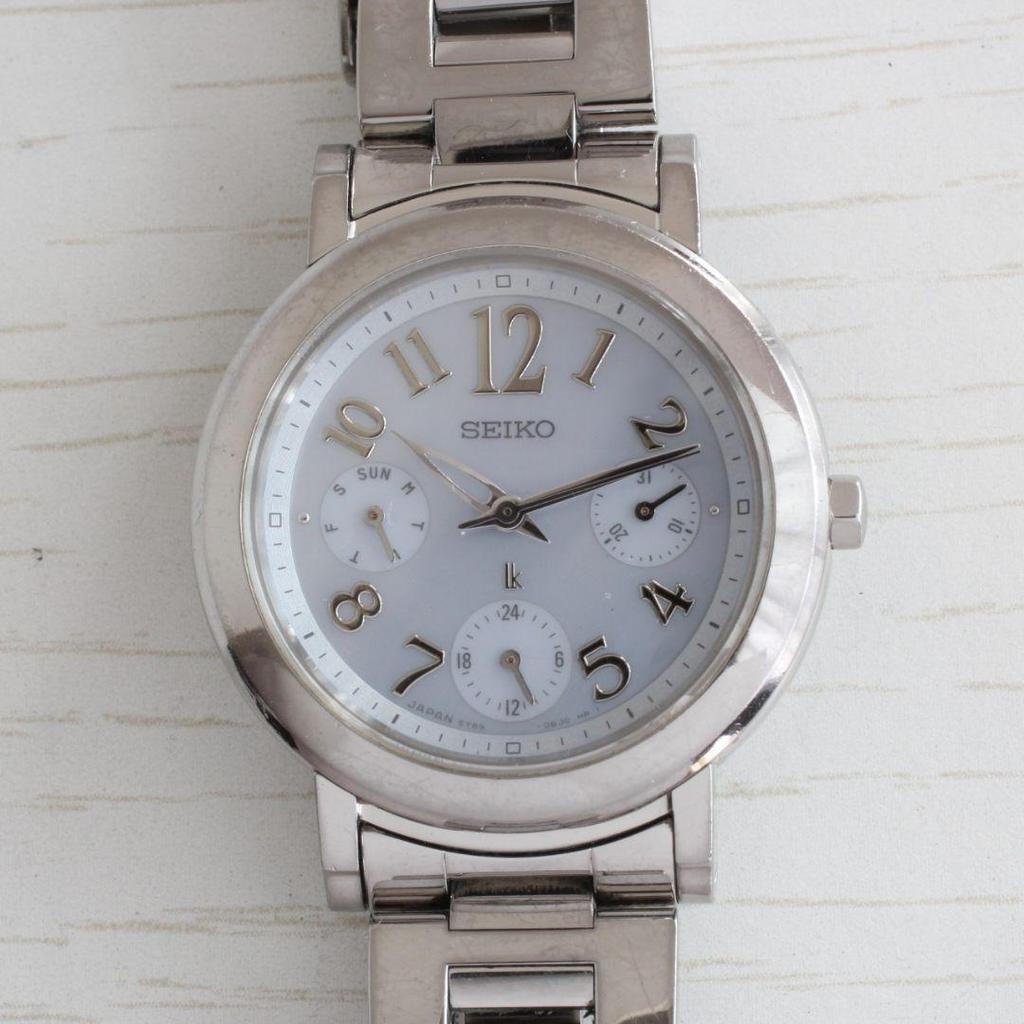 Used Working item SEIKO LUKIA watch 5Y89-OASO