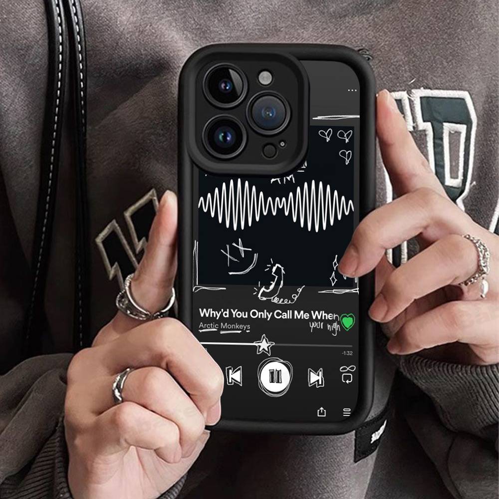 

Rock A-Arctic Popular M-Monkeys Band Phone Case For iPhone 17 16 E 15 14 13 12 11 Pro Max Plus Back Cover iPhone 15 plus