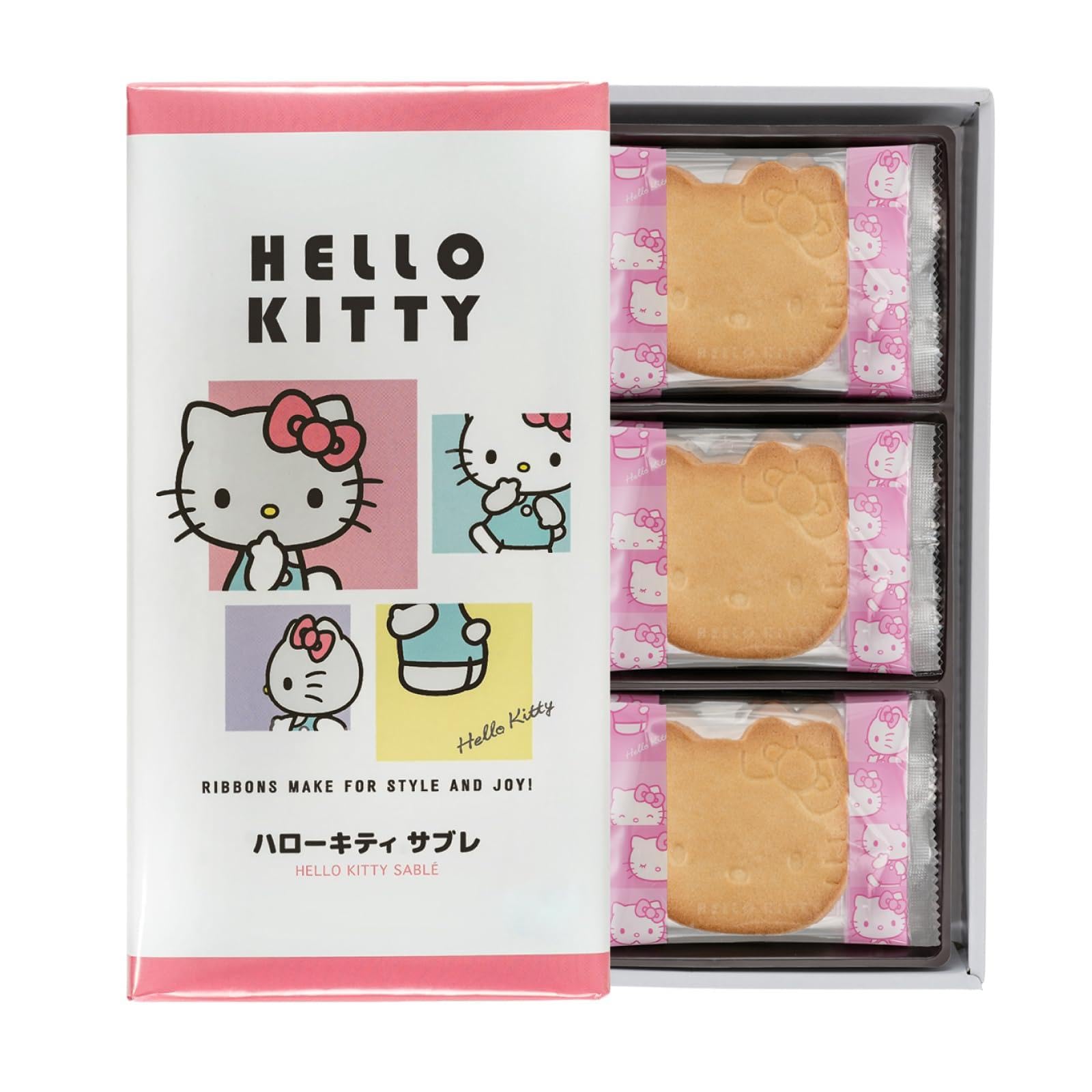 

Nagato-ya Hello Kitty Shortbread Cookies 15 Pieces