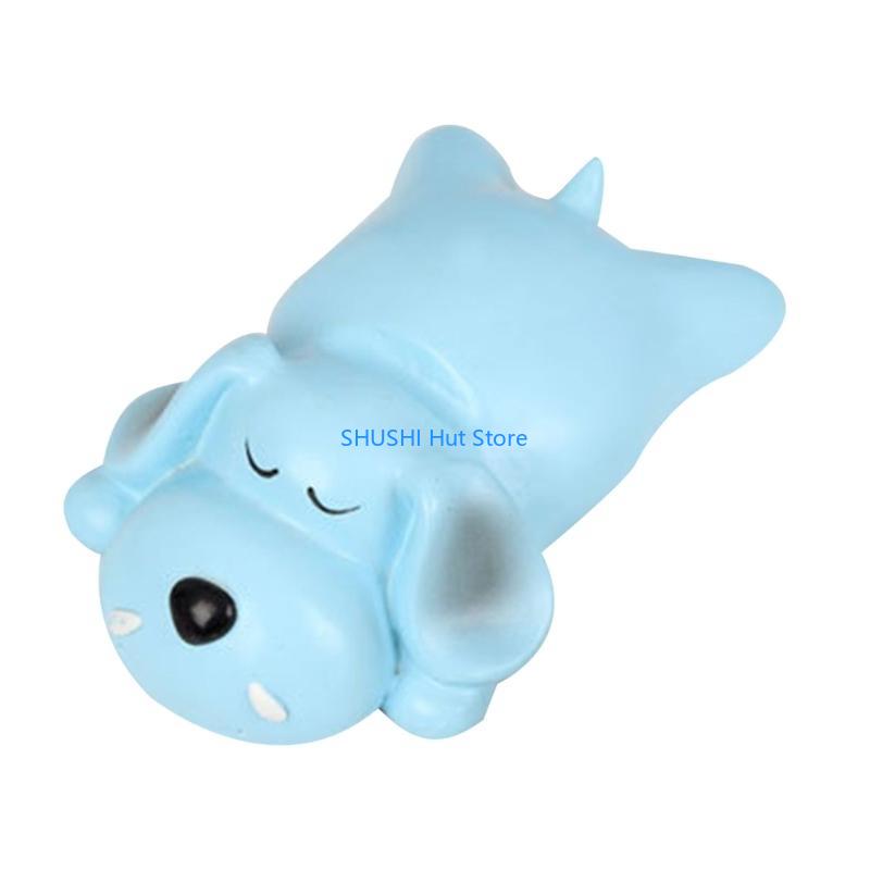 

Cartoon Sprawled Dog Glasses Bracket Animal Shaped Resin Spectacles Holder Home Small Storage Rack Glasses Accessories D57B