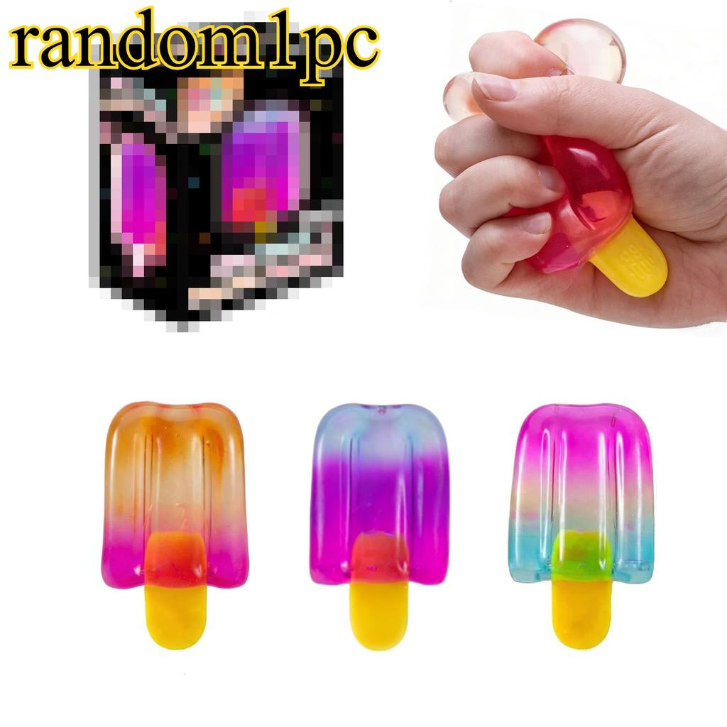 Latest Model Maltose Pinch Music Ice Jellyfish Pinch Music Slow Rebound Release Stress Relieving Toy