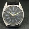 AUTOMATIC VINTAGE SEIKO 5 JAPAN 6309A MENS BLACK COLOR DIAL WATCH a701290-5