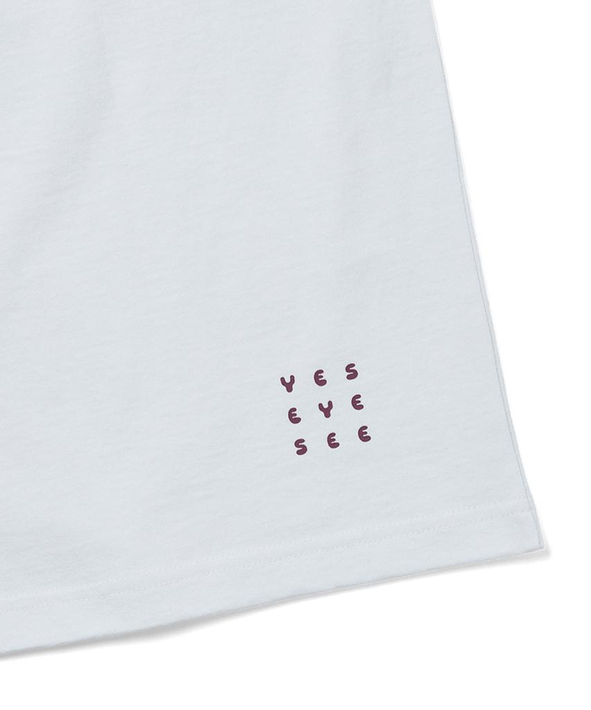 YESEYESEE Y.E.S Plamodel Tee White