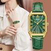 Casual Fashion Belt Women'S Watchlight Luxury Vintage Women'S Watch Square Women'S Watch
