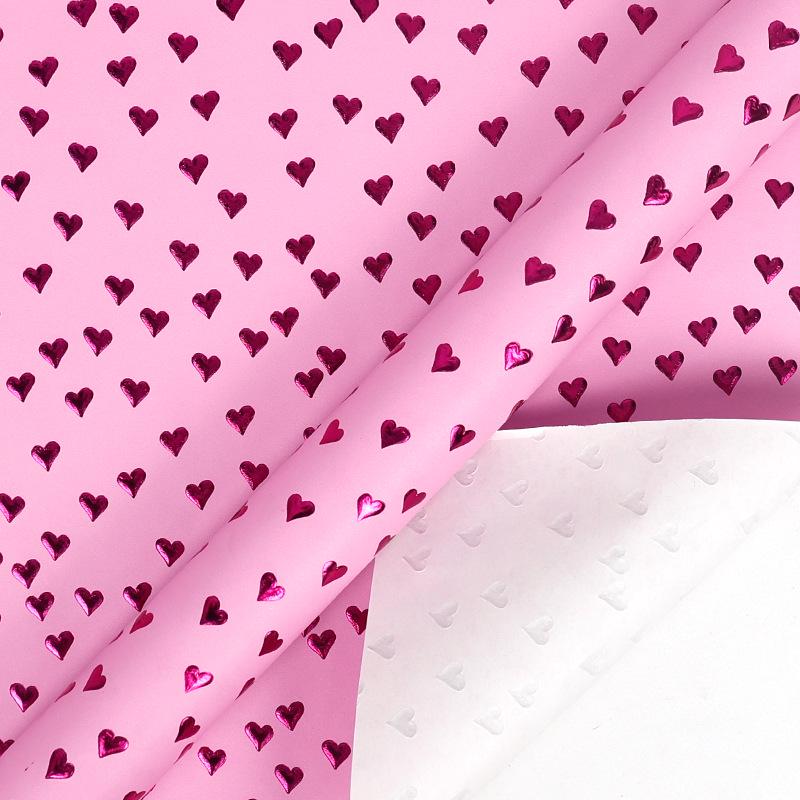 Valentine's Day Heart Series Gift Wrap, 43cm X 3m Roll, Large Size, Handmade Paper