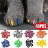 2025 Último Modelo 20/40 Piezas Fundas Suaves para Uñas de Gato / Cubierta para Uñas de Gato / Garra de Pata / Mascota