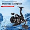Cross-border NX Long Cast All-Metal Spinning Fishing Reel Imitating Car Wheel Design