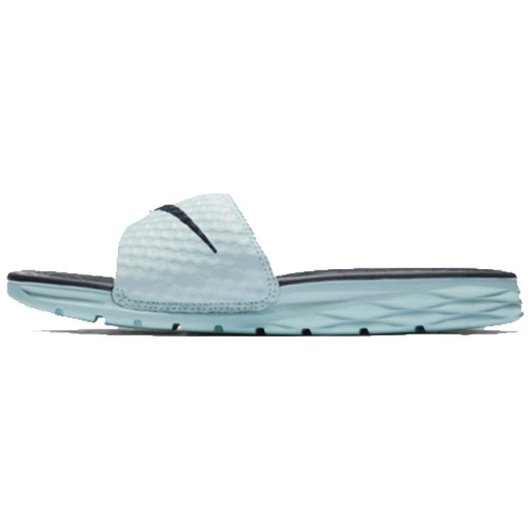 

new Nike Benassi Solarsoft Mint Black Women s 39
