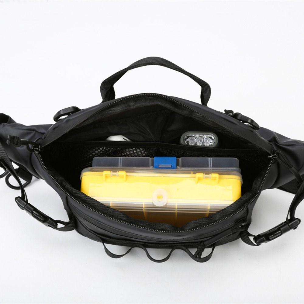 Multi Layer Fishing Tackle Bags Large Capacity Fishing Waist Bag Fishing Lure Bag  Men Women