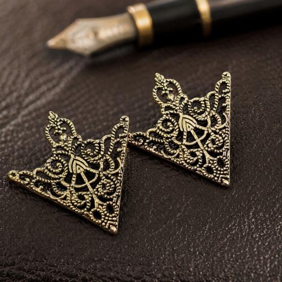 1 Pair Decorative Clip for Men Retro Collar Pin Collar Women & Finish