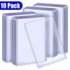Transparent Card Sleeve with Protective Film Clear Card Holder Idol Photo Game Card Holders Cover 35PT