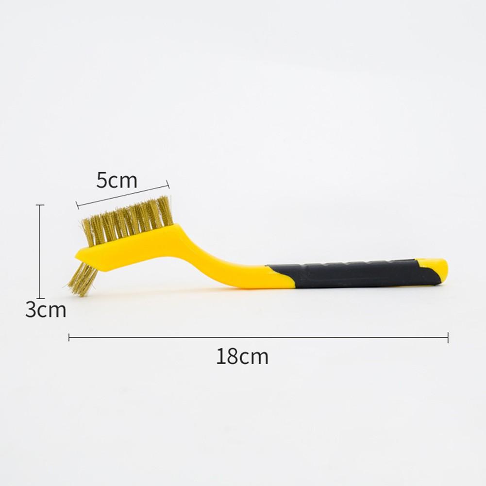 Small Wire Brush Set for Rust Removal and Cleaning Metal and Material Tools