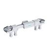 DY15 Mobile PUBG Game Trigger Aim Shooting ABS Alloy Key Button Six Finger Stretchable Sensitive Game Controller for IOS Android 5