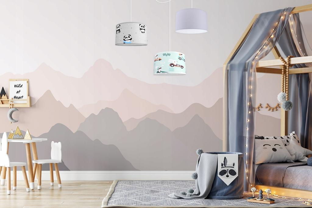 Loft Children'S Ceiling Hanging Lamp, Spider Lampshade