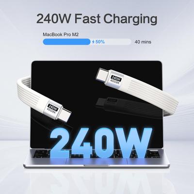 USB C Keychain,Thunderbolt 4 Short USB C Keychain Cable with 240W PD Fast Charging 40Gbps Data Transfer,8K@60Hz Durable Cable