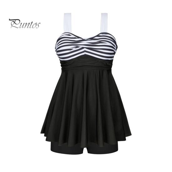 2 Teile/satz Frauen Split Badeanzug Sling Bandeau Flowy Saum Schwimmen Tops Hohe Taille Badehose Set Bademode