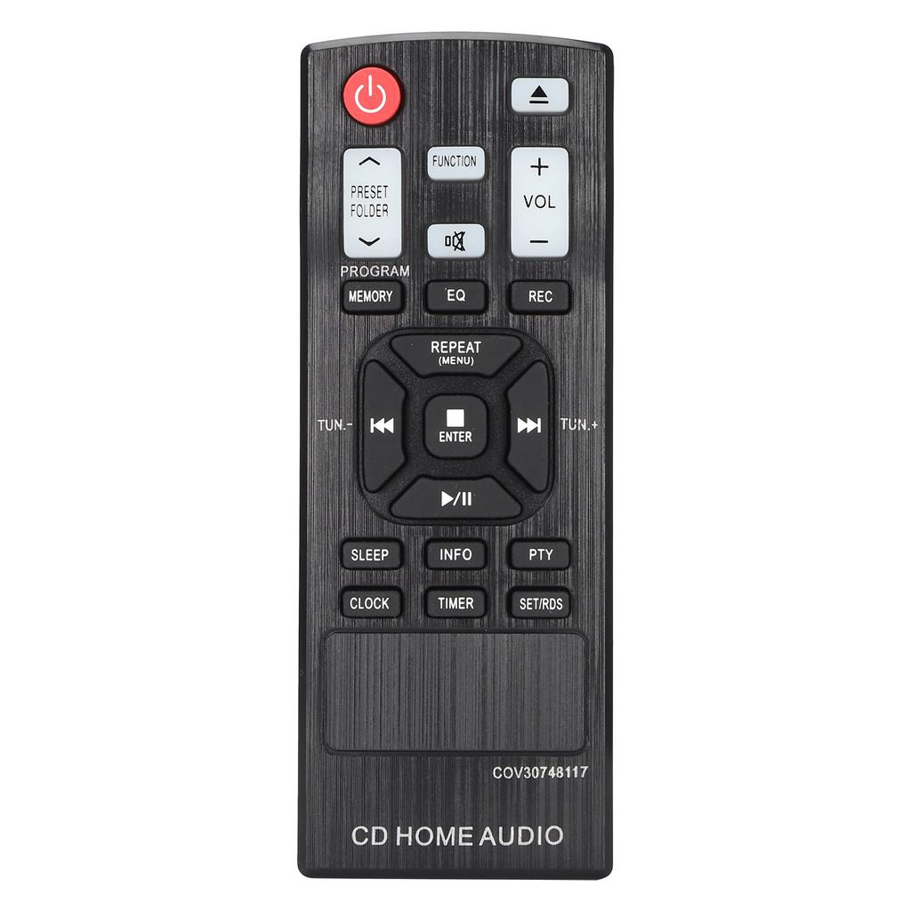 Remote Control Portable Wear Resistant Replacement Remote Control for LG CD Home o