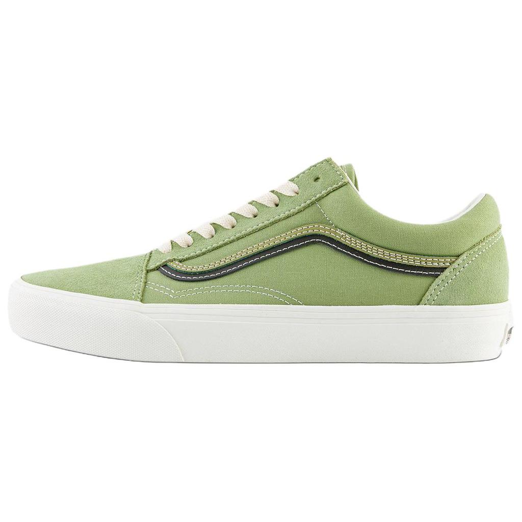 Vans Old Skool Low Top Skateboard Shoes Unisex Green Sneakers VN000EG8GIS