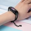 Ersatz Metallarmband Gliederarmband Kette Armband für Xiaomi Mi Band 6 / 5 / 4 / 3 schwarz
