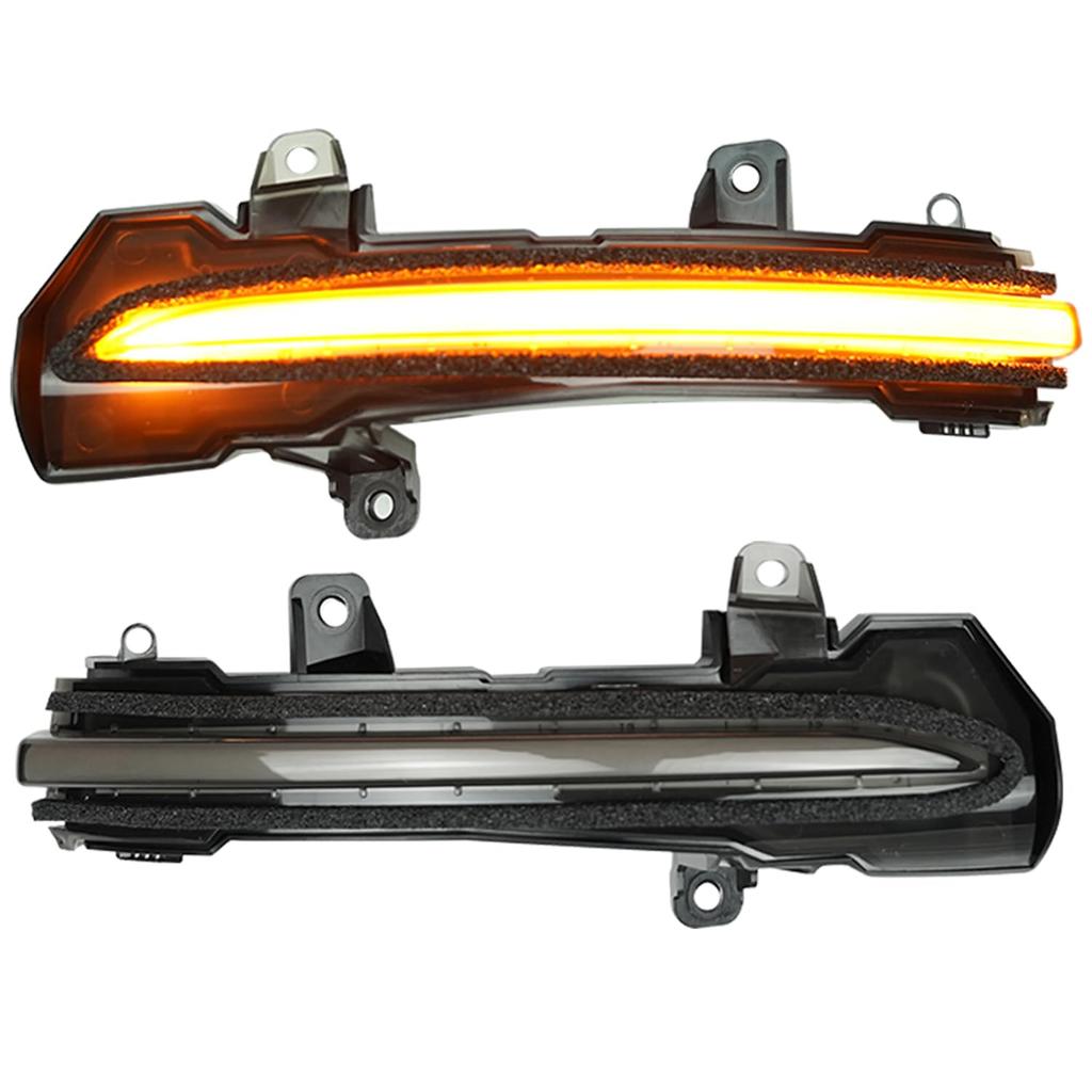 Flowing Turn Sequential LED Door Mirror Turn Signals for Toyota Note E12 Series Leaf ZE1 and Kicks P15 Vehicle inspection Product Signals, (late