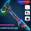 Cool Double Blade Tomahawk Sword Children'S Toy Boy Luminous Double Knife Flow Spray 2-In -1 Sound And Light Axe Laser Sword