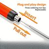 Rechargeable Digital Display Soldering Iron Kit for Home and Outdoor Repairs