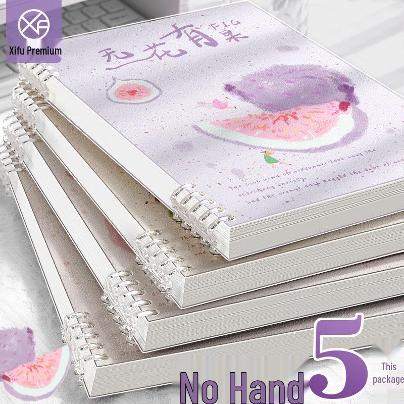 Fun Fruit B5 Thick Detachable Loose-Leaf Student Notebook