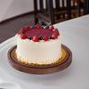 Covered Pastry Tray Round Wooden Cake Tray with Lid for Dining Presentation, Cake Service, Tea Gathering Display and Family Table Use