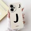 For Honor 400 5G 6.55" Case Fashion Lucky Letters A-Z Soft Silicone Cover For Huawei Honor400 5G DNY-NX9 Phone Shell Bumper