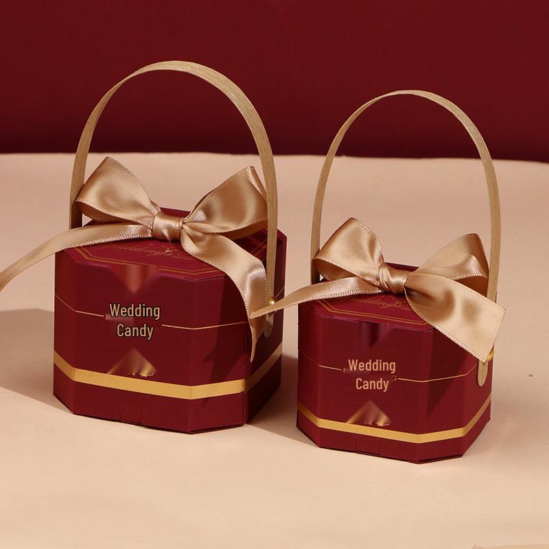 Wedding & Engagement Candy Gift Box - Elegant Handbag Design