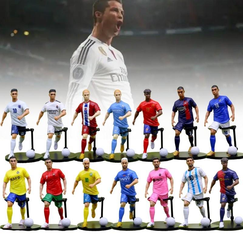 19cm PVC Fußballstar Figur Sammlerstück Perfektes Geschenk Für Fußballfans Und Heimdekoration