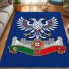 Portuguese Heritage Emblem carpet printing Living room and bedroom mats Dormitory decoration Doormat Christmas gifts