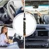 Black Plastic Touch-Up Paint Pen for Car Interior, Dashboard, Steering Wheel & Control Buttons Scratch Repair