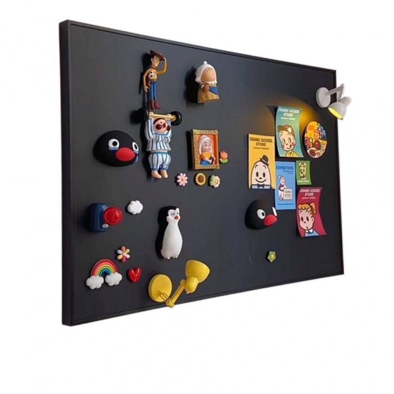 Magnetische Kreidetafel Dekorative Abdeckung für Zählerkasten und Kühlschrank