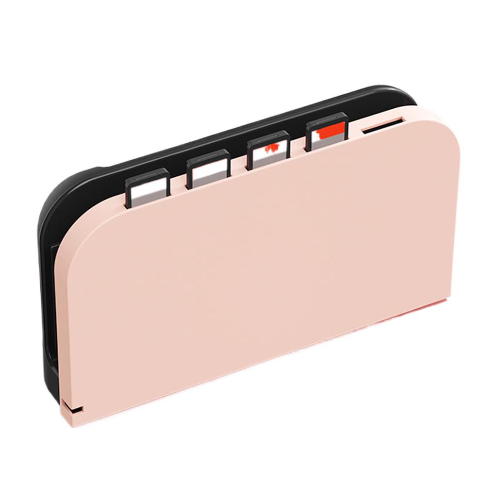 TPU Protective Case for Switch 2 with 5 Game Card Slots Anti-Scratch Cover Shockproof Storage Shell For NS 2 Game Accessories