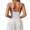 Elegant Lace Camisole Pajama Set: Ice Silk Summer Nightgown