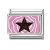 Y2K Pink Series Girls' Eye Rabbit Star Butterfly Cherry Italian Charm Links Fit 9MM Stainless Steel Bracelet DIY Making Jewelry