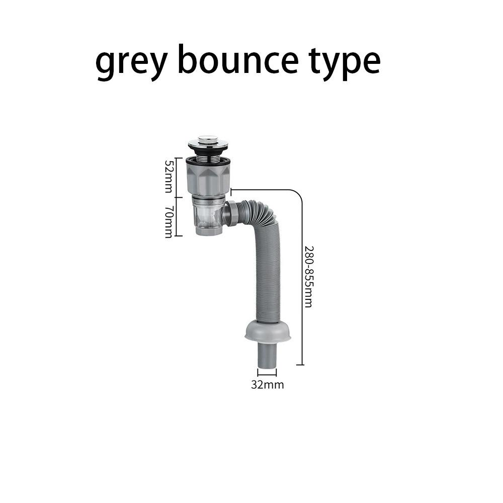 Anti-odor Basin Drain Dual-use Basin Drain Hose and Accessories New Hand Basin Drainage Component