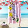 The Fairly OddParents2 Print Beach Towel, Large Soft Quick Dry Towel for Beach Camping Swimming