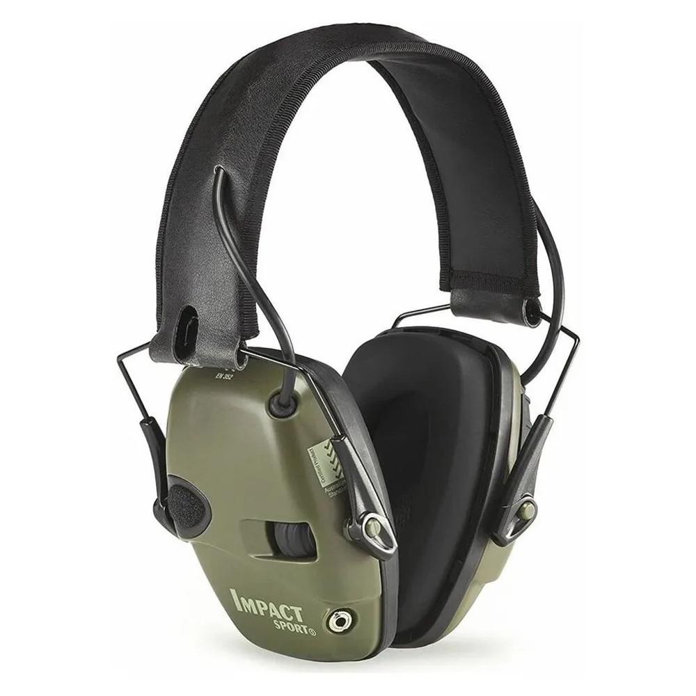 NRR22dB Impact Sport Electronic Military Noise Reduction Earmuffs Shooting Protective Headset with ARM NEXT Storage Case